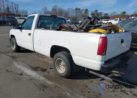 1997 Chevrolet C1500 Fleetside W/T from USA, damaged, VIN 1GCEC14W8VZ155481
